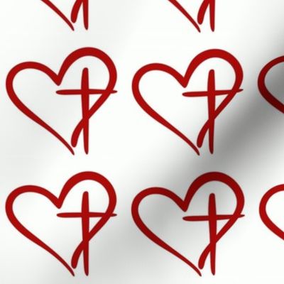 Heart with Cross 2