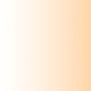 white to orange ombre