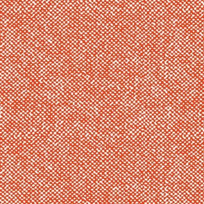 Woven burlap fabric texture coral red modern farmhouse