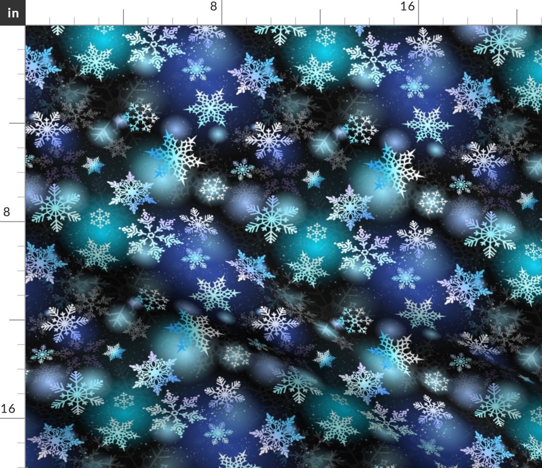 winter snowflakes
