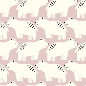 Polar bears (pink)