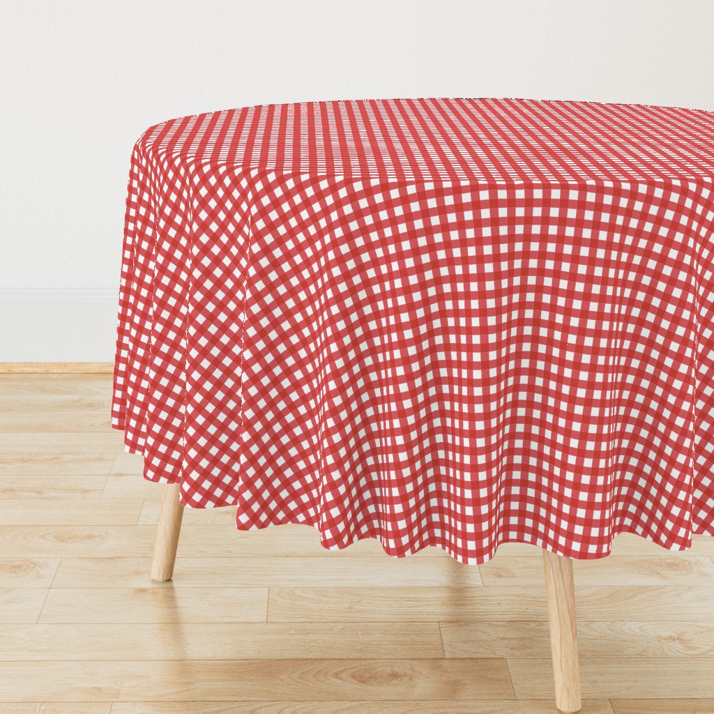 Christmas Red Gingham