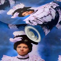 2 black woman lady African American POC people of color WOC blue Victorian Edwardian beautiful lady 19th 20th century hats feathers lace puffy sleeves portrait big hats romantic beauty vintage antique elegant gothic lolita egl romantic      