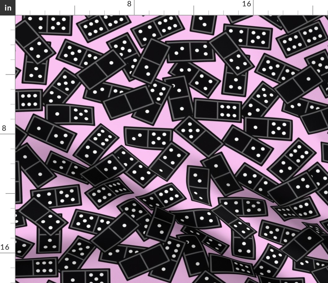 domino scatter light pink 12x12