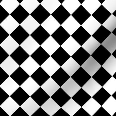 Black & White Classic Checkered