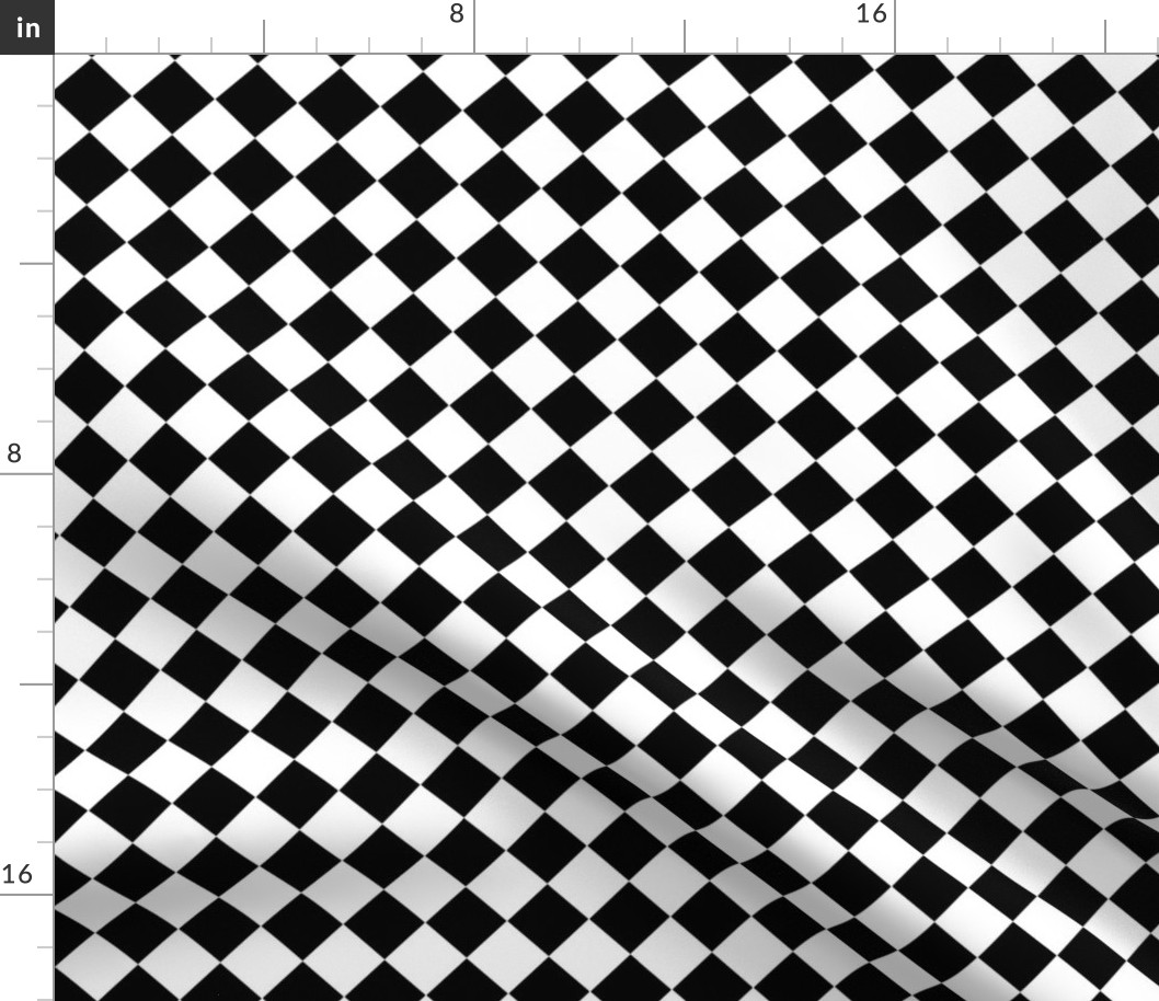 Black & White Classic Checkered