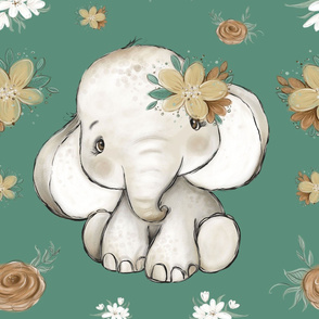 27x36 elephant blanket  