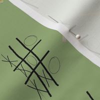 tic tac toe with pencil-tarragone