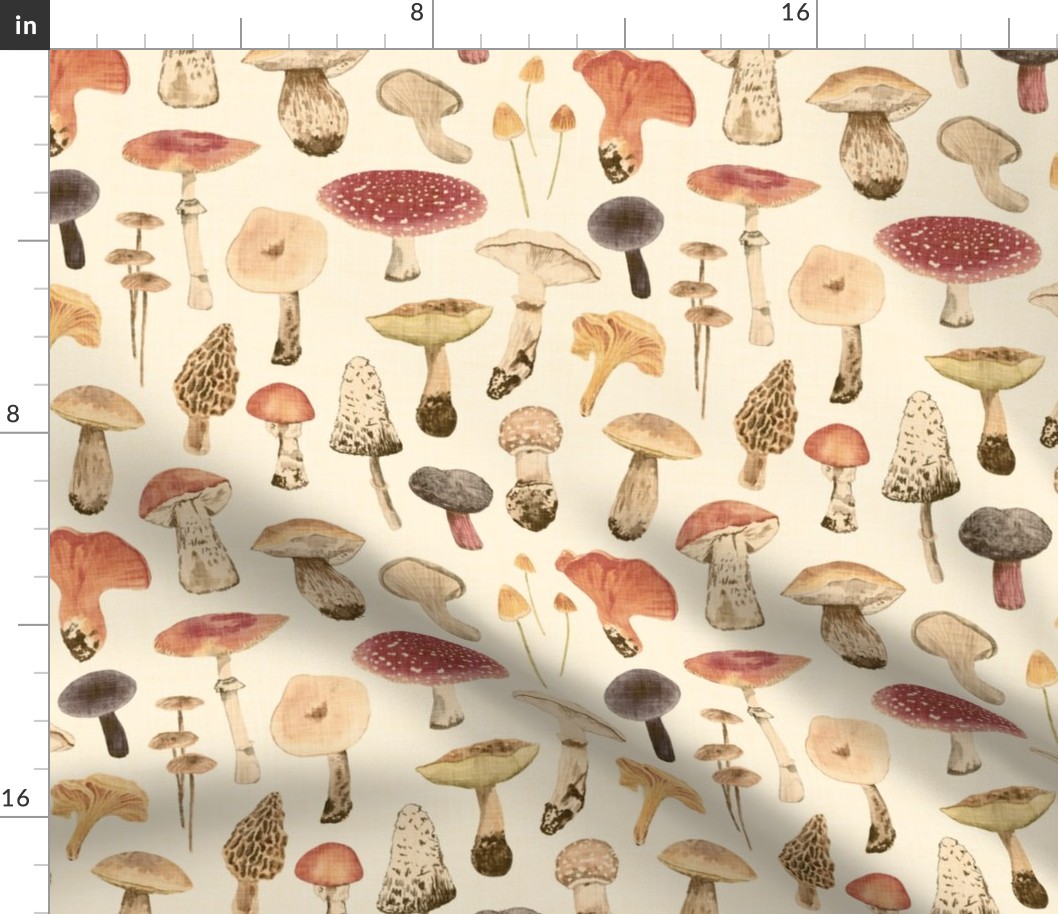 (MEDIUM) Mushroom Season in retro style