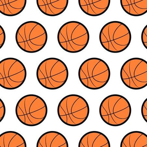 Orange Basketballs (Regular Scale)