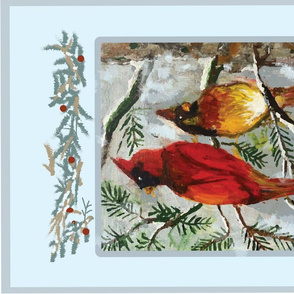 Christmas Cardinals 