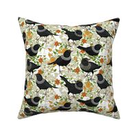 Ruth Bader GinsBIRD small floral white