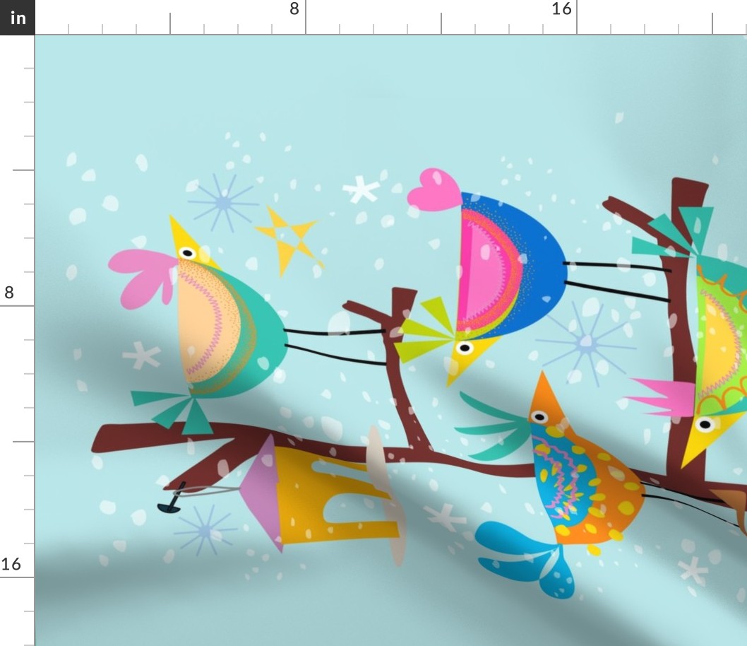 Fun Winter Birds 