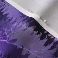 Purple lightning forest LARGE