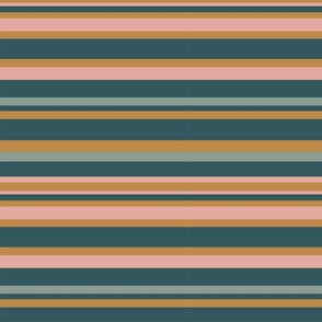 Horizontal stripes eclectic