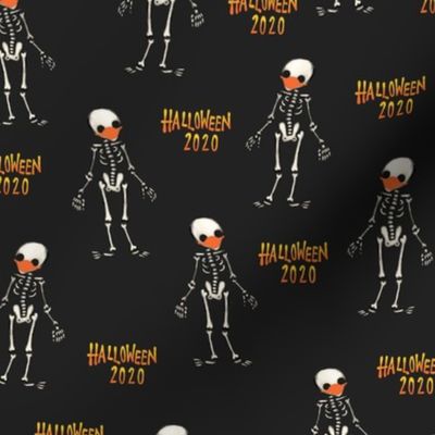 Halloween 2020 Coronavirus Skeletons 