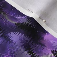 Purple lightning forest SMALL