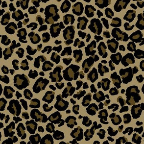 leopard animal spots |westcoast barley brown| Renee Davis