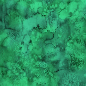 Watercolor Texture Forest Green
