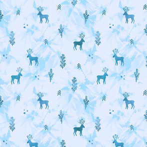 Frosty Deer