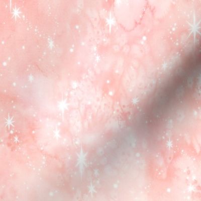 Blush Watercolor Galaxy