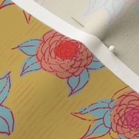 Indian Summer tea towel 