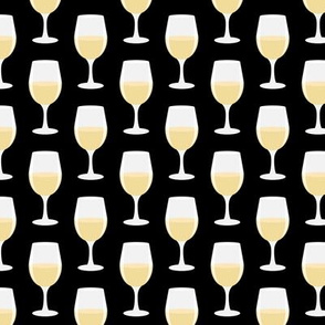 Wine Glass Fabric, Wallpaper and Home Decor | Spoonflower