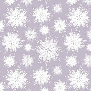 ice flowers gray  small scale