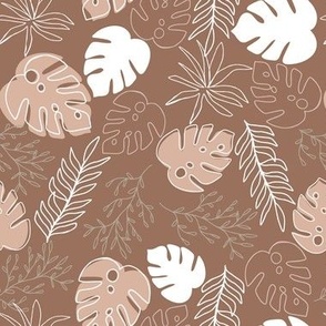 Jungle Leaves in Neutral