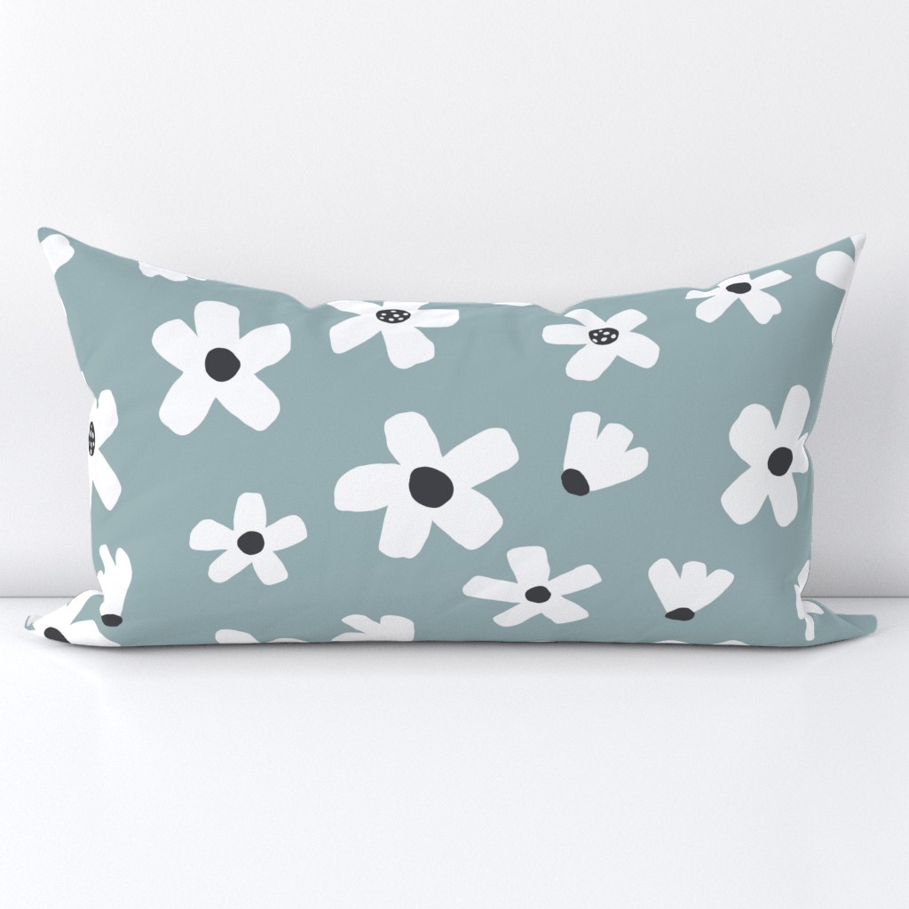 small // daisy garden citadel blue cute floral flowers