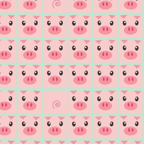 Piggy Delight in Mint