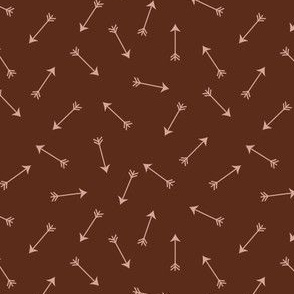 cupids arrow |pink coffee brown |Renee Davis