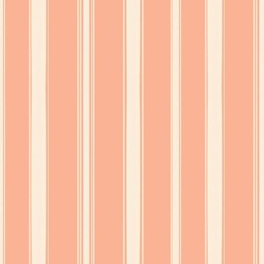 Coastal Stripe (Pastel Salmon)