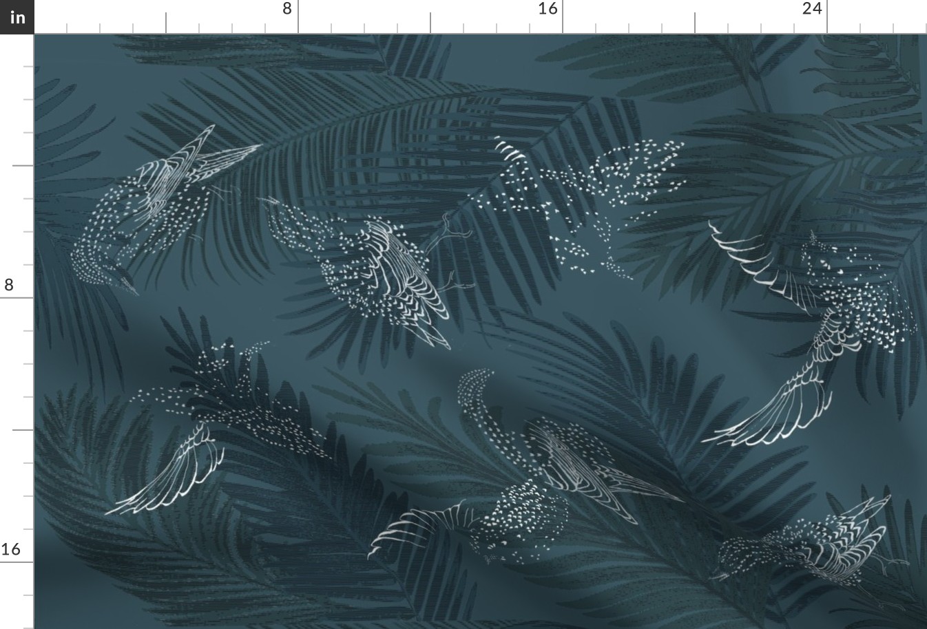 starlings-date palms