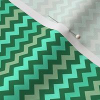 Monster Chevron - Greens - Small