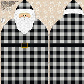  Santa Plaid-21-Grey