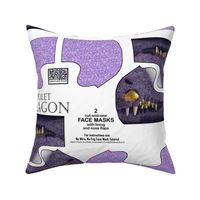 Violet Dragon Mask - Cut & Sew