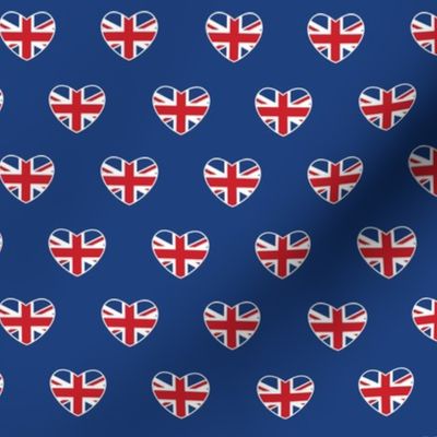 British Hearts - Union Jack Blue