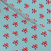 British Hearts - Union Jack Light Blue