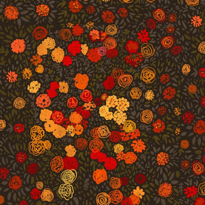 Vintage floral pattern