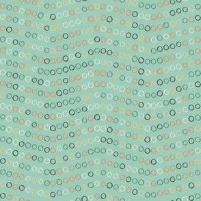 Minty Fresh Circles Pattern
