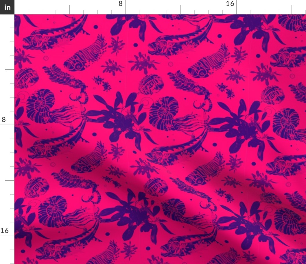 Pink Paleofish Fabric Medium