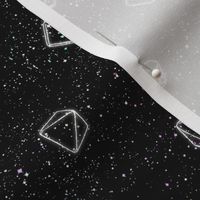 Starry Polyhedral Dice