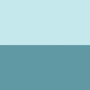 Jumbo stripes light teal