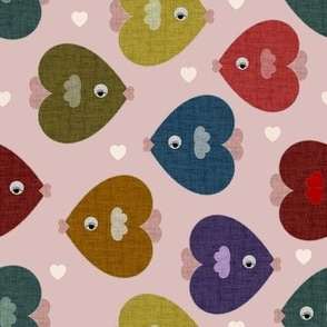 Fish Kisses // Dusty Pink