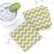 Yellow and Gray Chevrons