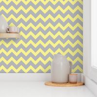 Yellow and Gray Chevrons