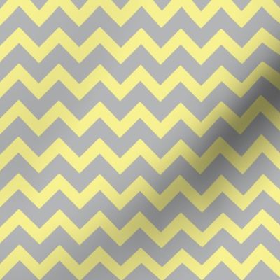 Yellow and Gray Chevrons