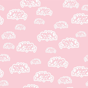 Fluffy  Clouds - Pink - Medium