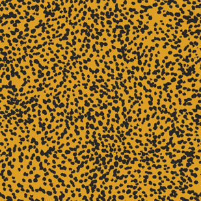 Wild Cheetah Animal Print Yellow
